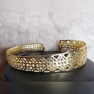 Kendra Scott Uma Gold Filigree Cuff Bracelet